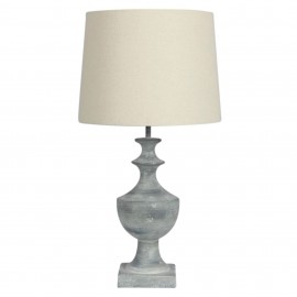 Oriel Lighting-EXETER Complete Resin Table Lamp